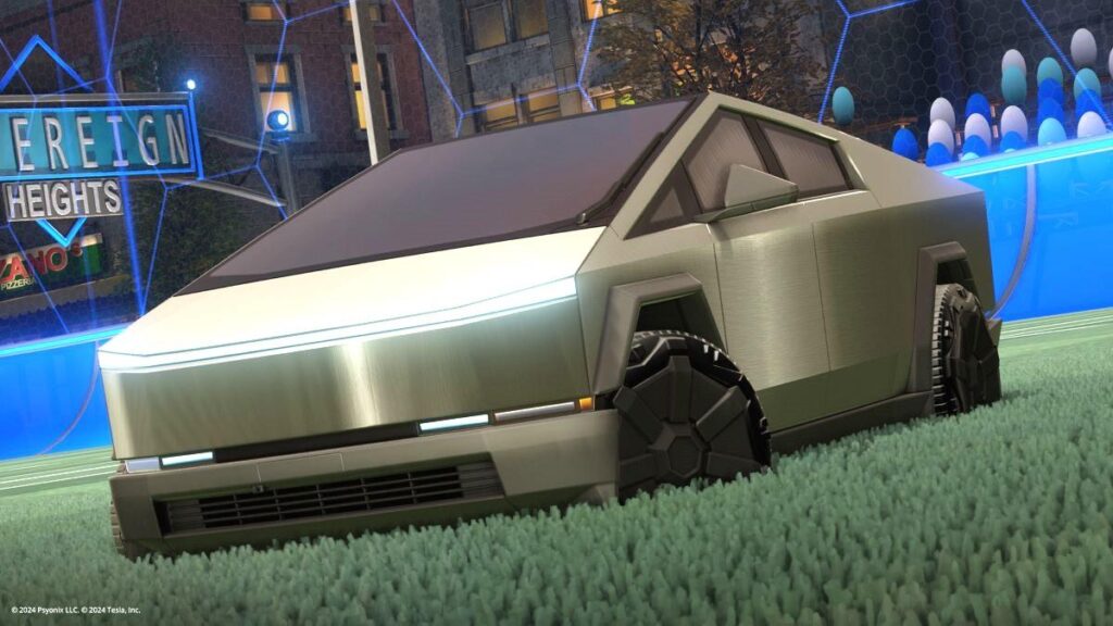 Fortnite y Rocket League agregarán el Cybertruck de Tesla