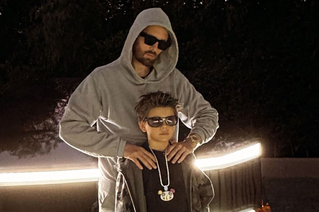 Scott Disick publica nuevas fotos con su hija Penelope y su hijo Reign