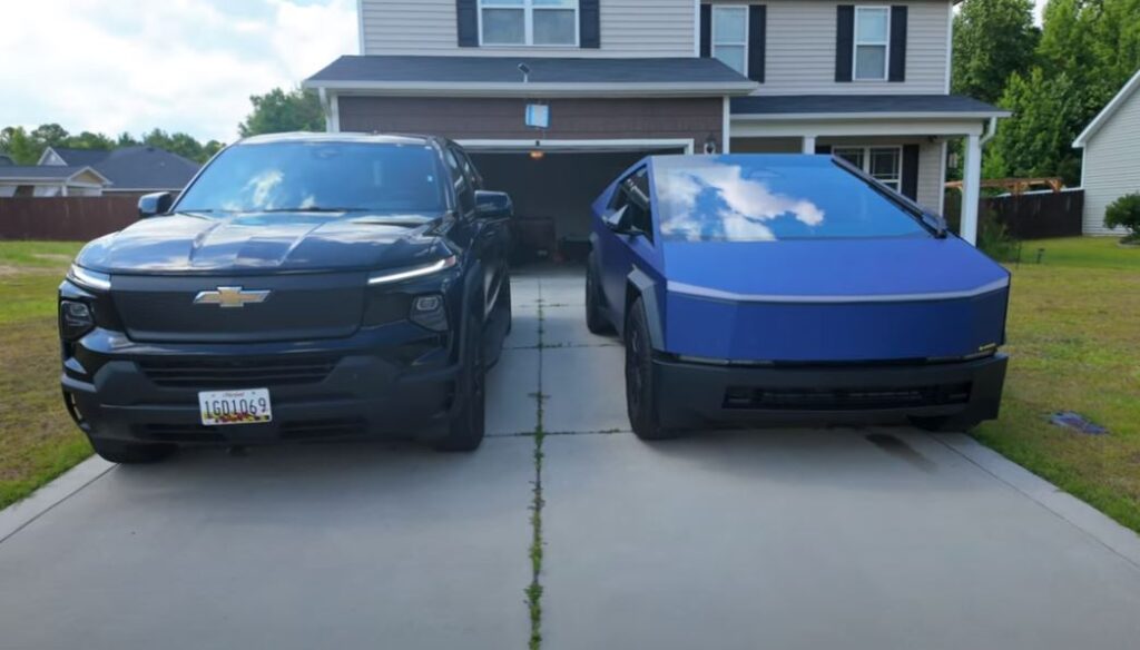 El alcance del Tesla Cybertruck mientras remolca 11,000 libras casi duplica el del Chevy Silverado EV cuando remolca la misma carga útil, según revelaron pruebas de la vida real.