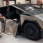 Un Tesla Cybertruck dañado se convierte en un proyecto de reparación de bricolaje.  Así es como va hasta ahora