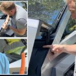 YouTuber usa el dedo para probar el sensor del maletero del Cybertruck y no sale bien