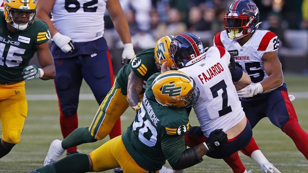 Tre Ford Late Score, Elks Defensive Stand Seal Stampeders ganan en Alber of Battle