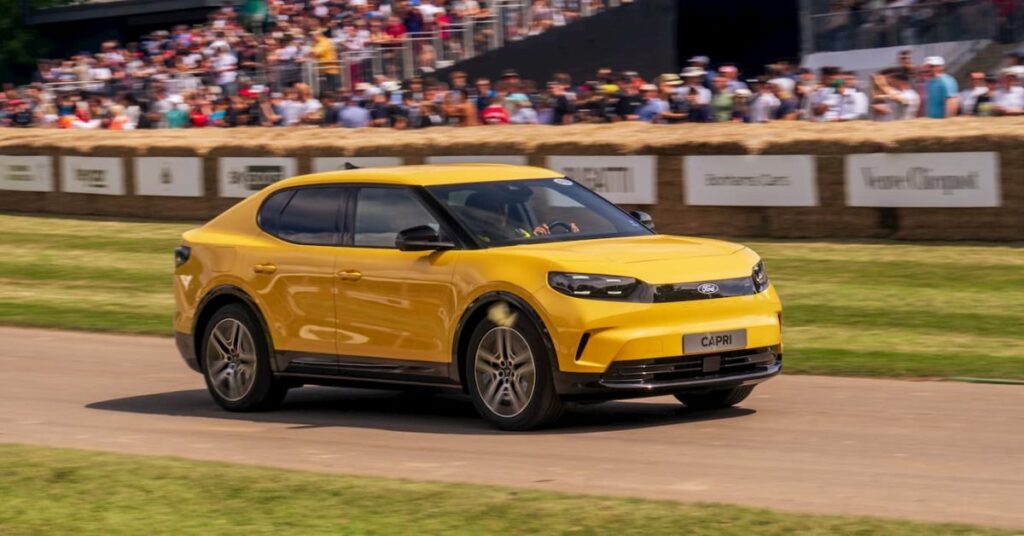 El nuevo Capri EV de Ford está en camino a sus primeros clientes europeos