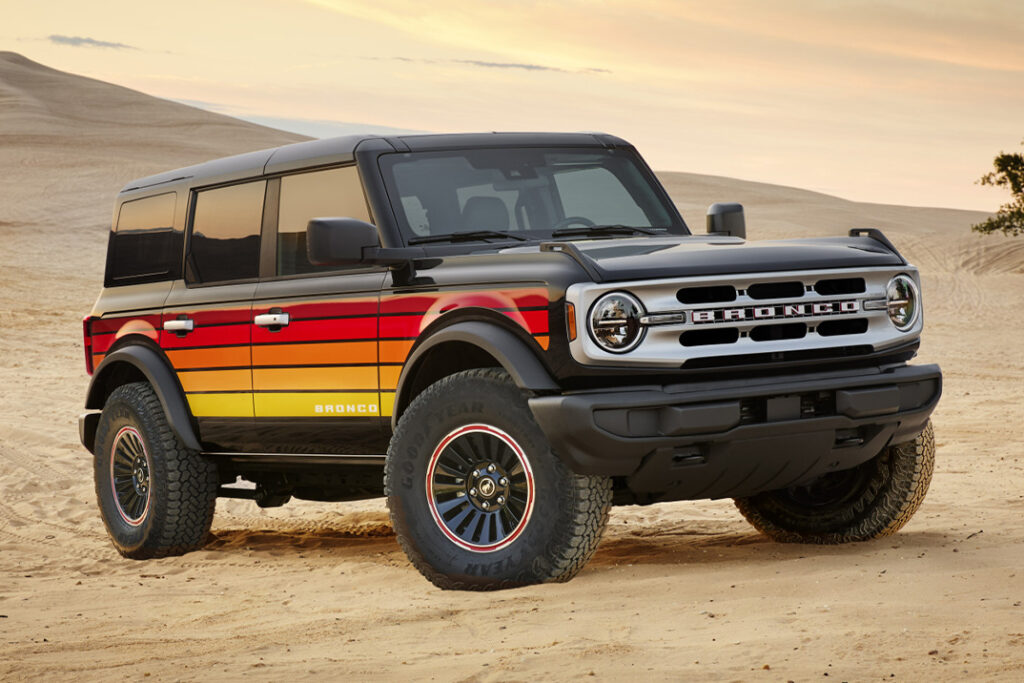 Ford ha presentado el paquete de apariencia Bronco Free Wheeling 2025