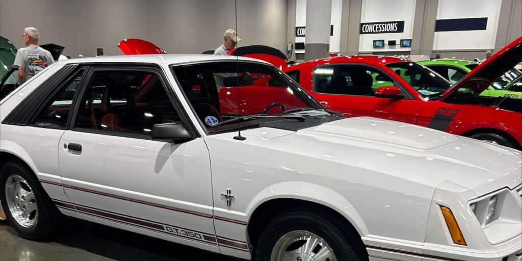 El Savannah Mustang Club realizó un espectáculo para celebrar los 60 años del Ford Mustang