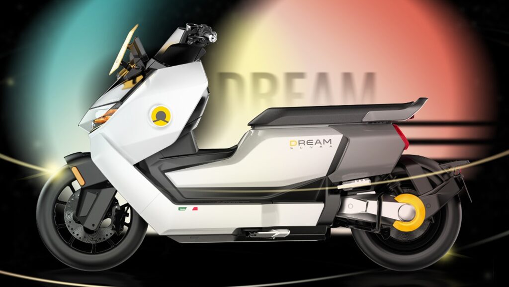 Parece una moto BMW, pero la copia china es mucho más barata y tiene la misma autonomía.