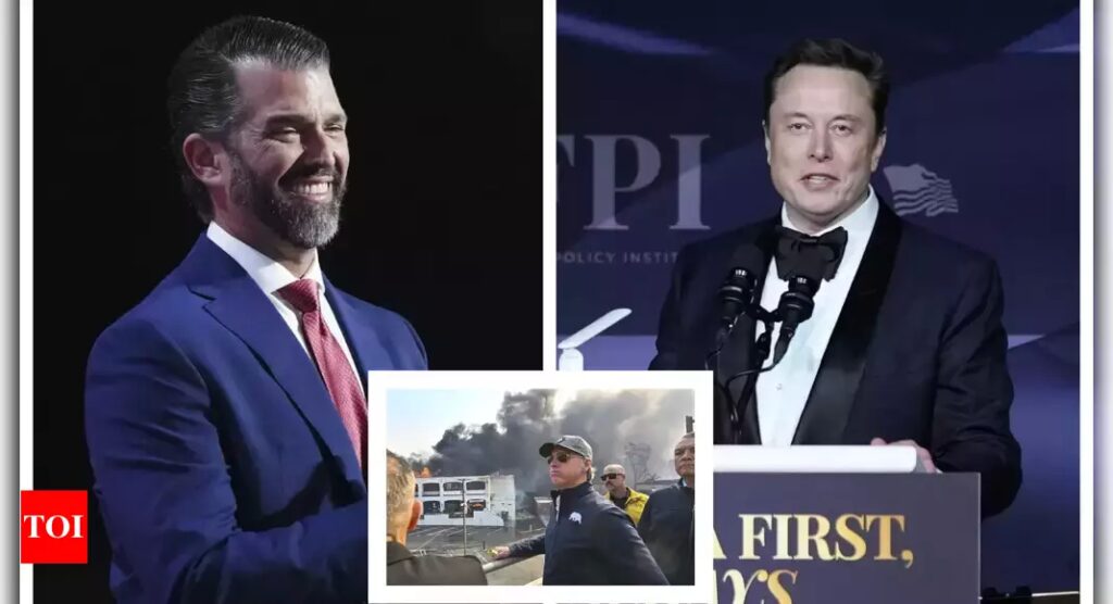 Gavin Newsom: ‘De alguna manera es culpa de mi padre’: Donald Trump Jr. ataca a Gavin Newsom por los incendios de Los Ángeles mientras se conoce el veredicto de Elon Musk