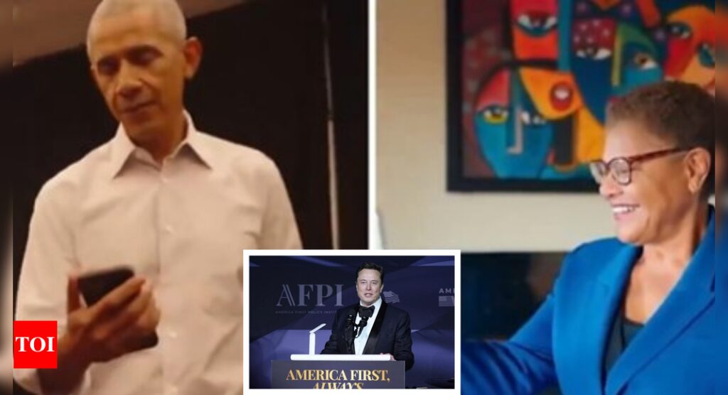 Noticias de última hora de LA Fire: Elon Musk comparte un video viral después de que Obama dijera que Karen Bass ‘será una gran alcaldesa de Los Ángeles’