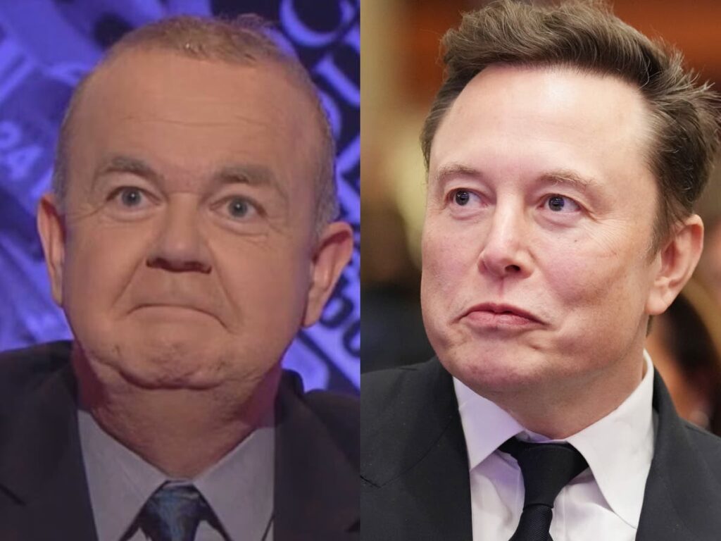 Elon Musk: ¿Tengo noticias para ti? La estrella Ian Hislop ha sido elogiada por el brutal derribo