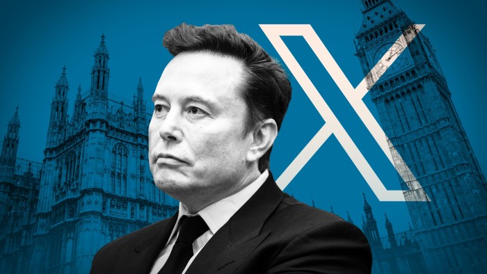 Cómo unas pocas cuentas X llevaron a Elon Musk a la ‘madriguera del conejo’ en la política del Reino Unido