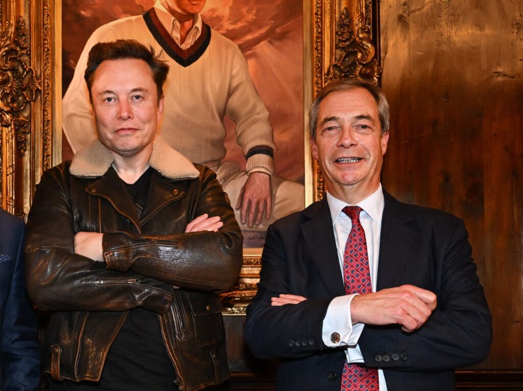 Elon Musk pagó miles de dólares a parlamentarios reformistas, incluidos Nigel Farage y Lee Anderson, para que publicaran en el sitio