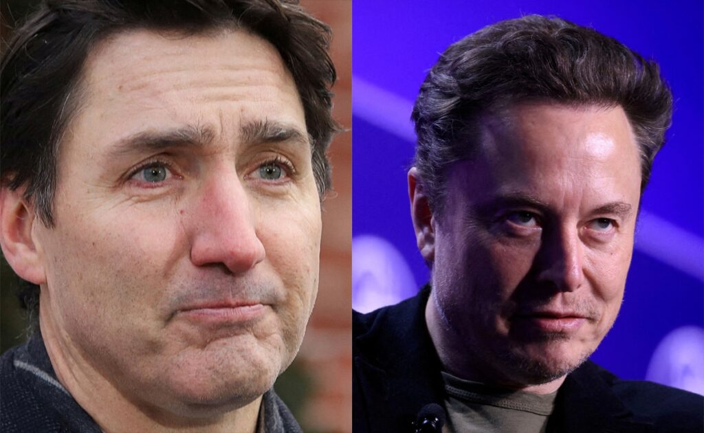 Elon Musk se burla de Trudeau por la idea de fusionar Canadá y Estados Unidos y dice: «Chica, tú…»