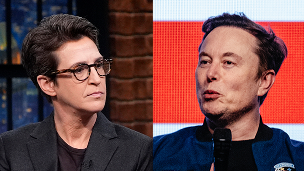 Rachel Maddow dice que los votantes de Wisconsin le dieron a Elon Musk el saludo del dedo