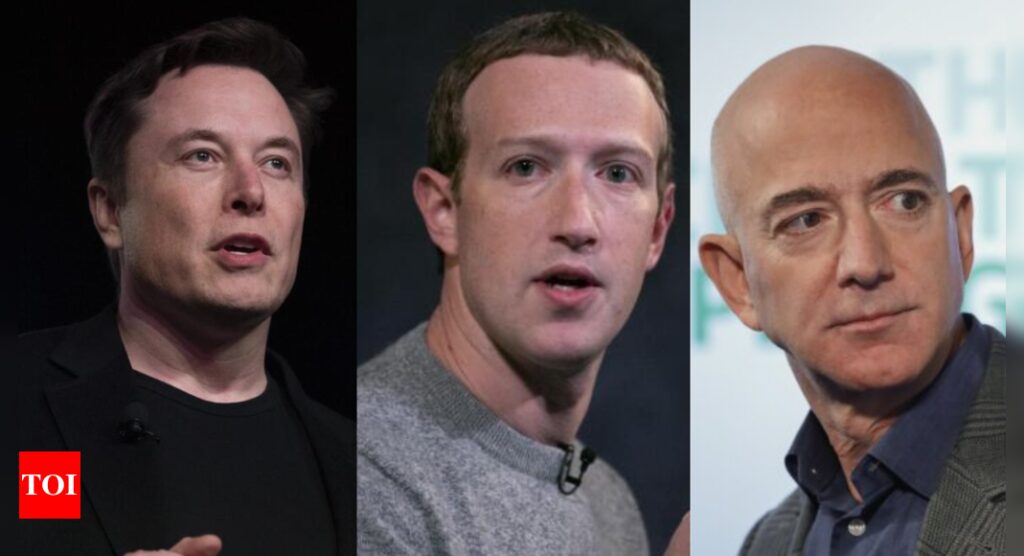 Elon Musker, Jeff Bezos y Mark Zuckerberg perdieron $ 42.6 millones Trump para anunciar las tarifas mutuas «descuento»