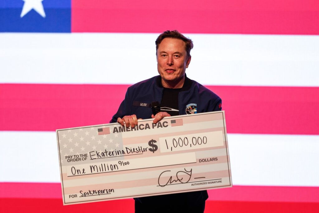 Elon Musker se burló del Wisconsin tratando de rotar el resultado de las elecciones: «Fallaste, no puedes comprar votación»