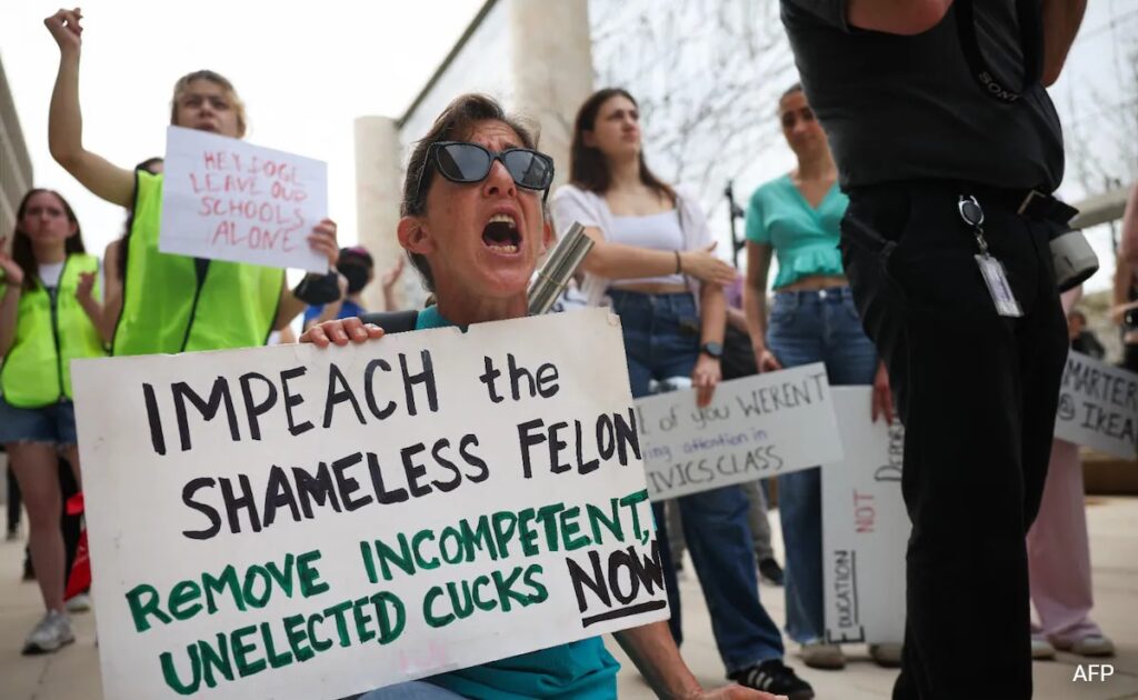 Las protestas contra Donald Trump ‘nos quitan de sus manos hoy: ahora: ¿Qué es