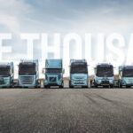 Volvo entrega 5,000 camiones eléctricos enviando un mensaje grande