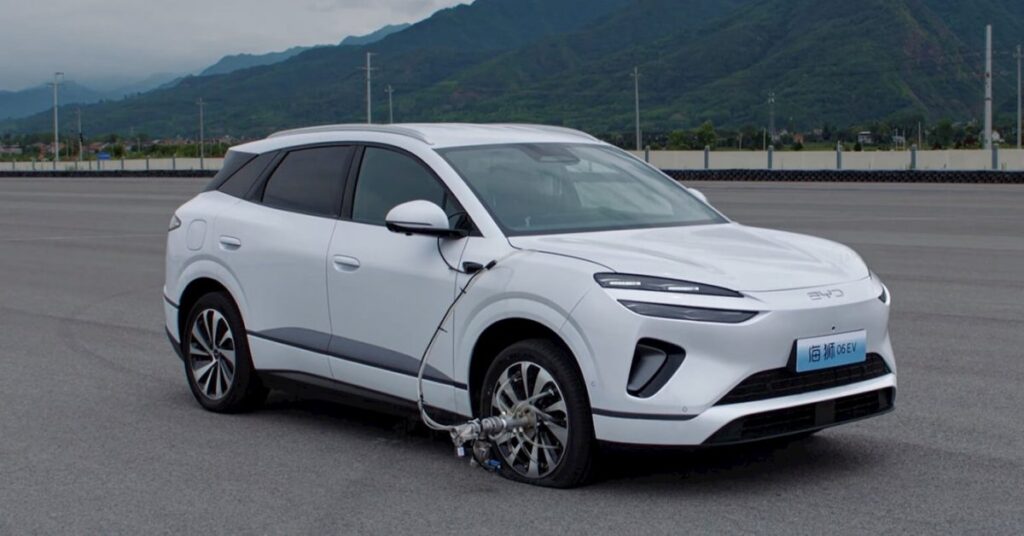 El nuevo SUV eléctrico de BYD es una etiqueta de precio de $ 20k, 375 mI