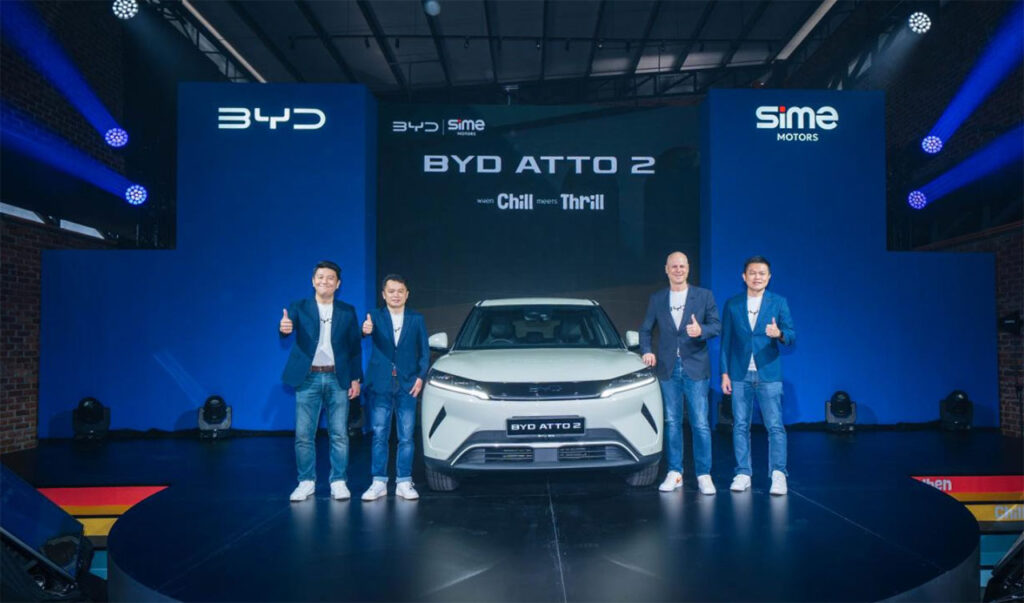 BYD trae SUV Yuan Compact trae a Malasia