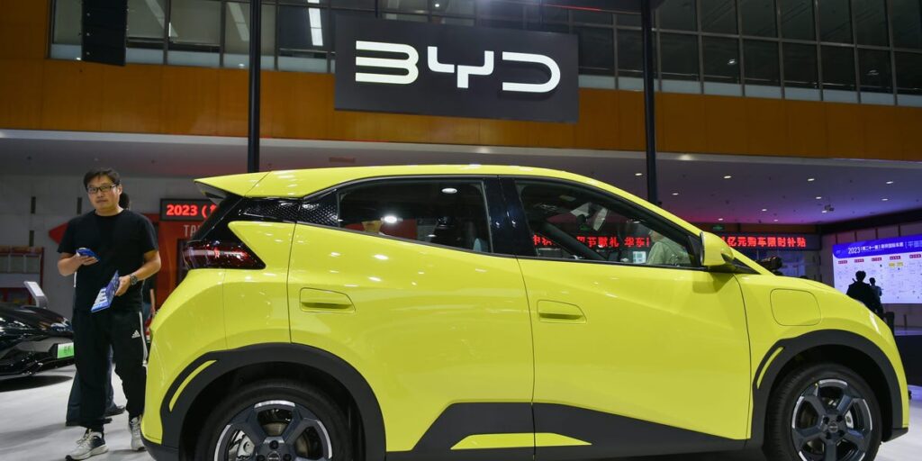Tesla Competitorial BYD ha detenido los planes de fábrica mexicana