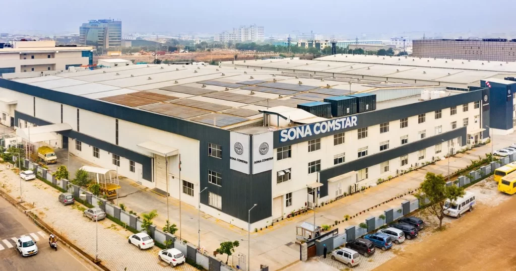 Sona Comstar hace informes para suministrar componentes EV