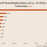 Nio 2.500, Xiaomi 7,200, Tesla 9,900, 51,400