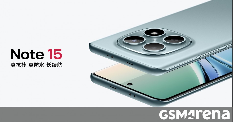 Redmi Note 15 Snapdragon 6 Gen 3 SoC, Batería de 5,800 mAh
