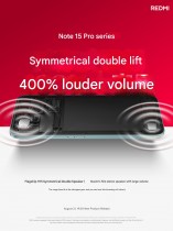 Redmi Note 15 Pro + Clave Especificaciones Teasers (máquina traducida en chino)