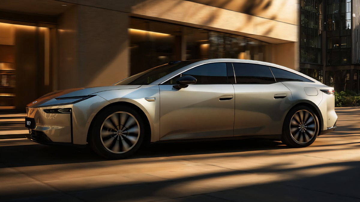 Toyota se convierte en Huawei y Xiaomi para el nuevo sedán eléctrico BZ7 en China