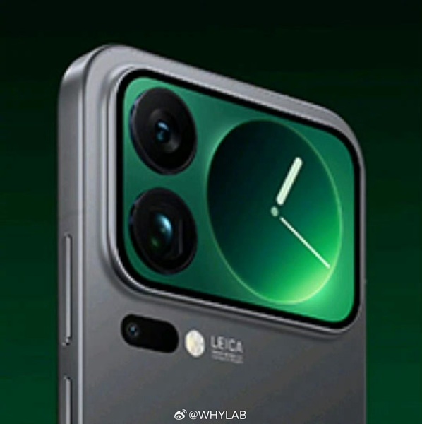 El filtro de la serie Xiaomi 17 en la pantalla externa, que se asemeja a una gran población de cámaras en el panel posterior, dentro de dos cámaras.