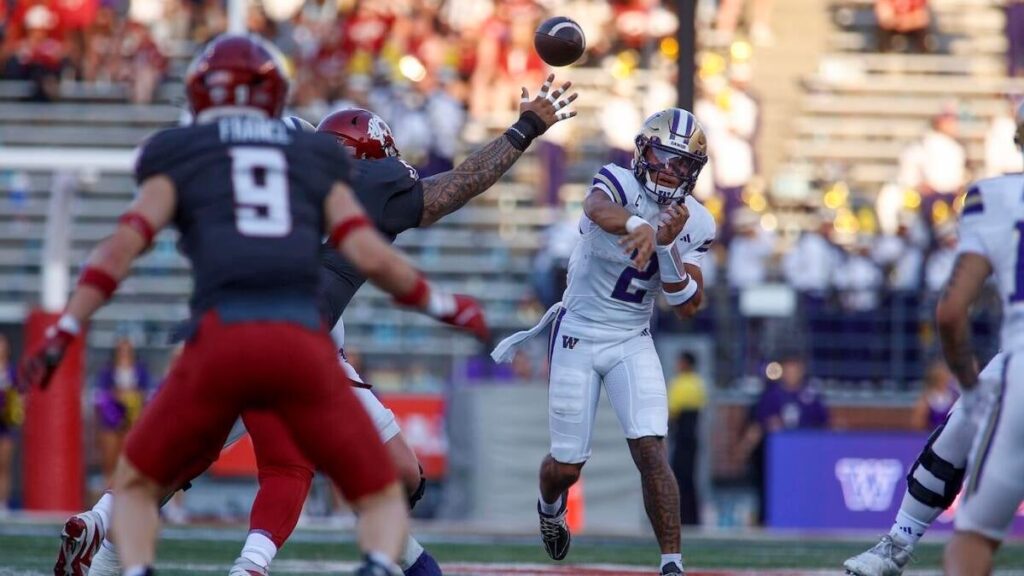 Washington ha ganado la Copa Apple: Demond Williams Jr., Huskies para eliminar el estado rival de Washington