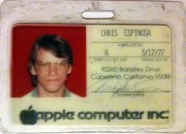 Apple's 8. El empleado todavía trabaja en la empresa después de unirse a la edad de 14 años