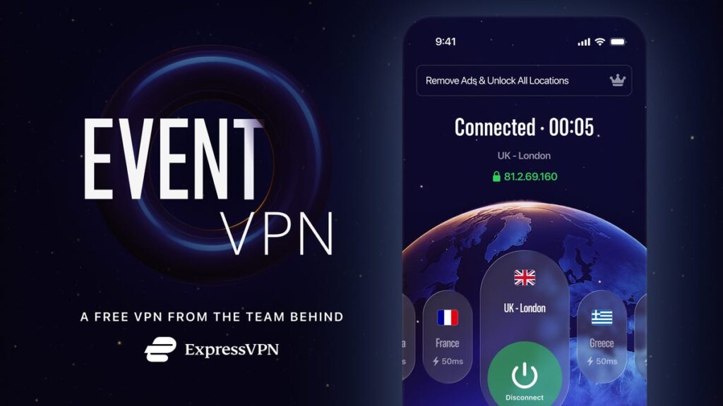 ExpressVPN lanza eventvpn, servicio VPN gratuito para usuarios de Apple que se toman en serio la privacidad