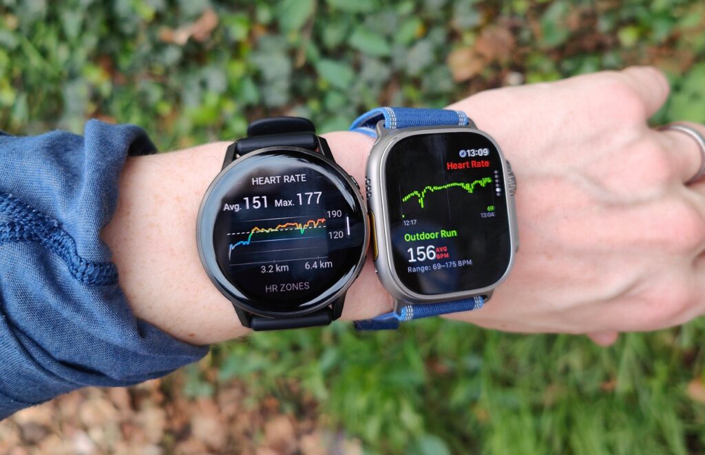 Probé Apple Watch Ultra 3 y Garmin Venu 4 Running 7 km, vs. Monitor de frecuencia cardíaca de seno