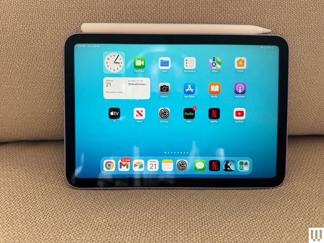 Apple iPad Mini A17 Pro frente a Pro, tableta delgada, muestra el ícono y el estilo de la pantalla (lápiz digital)