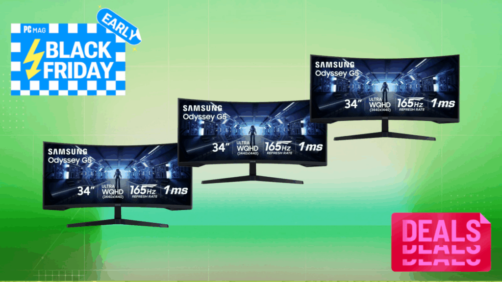El monitor de juegos curvo mejor valorado de Samsung tiene un 35% de descuento con esta oferta del Black Friday por la mañana