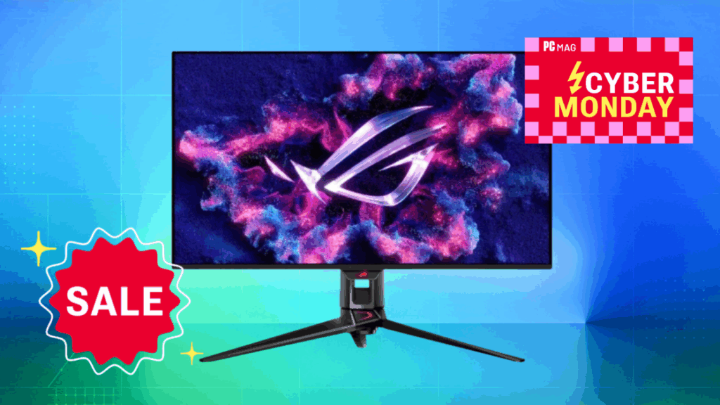 Este fantástico monitor de juegos Asus QD-OLED que probamos tiene un descuento de $ 400 para el Cyber ​​​​Monday: consíguelo mientras dure