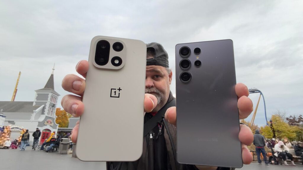 Comparé las cámaras de los teléfonos insignia de Samsung y OnePlus, y todo se redujo al cable
