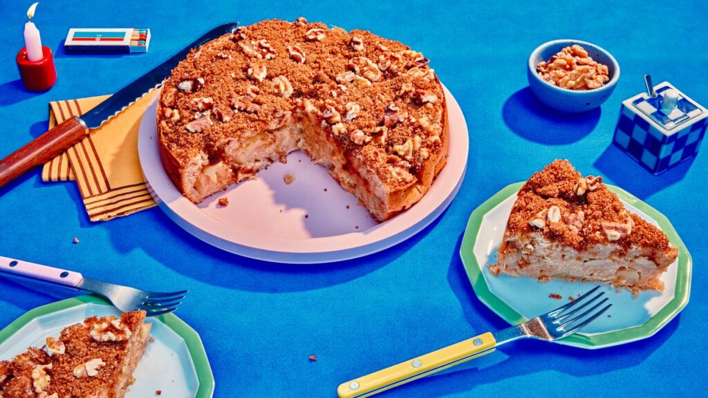 Una tarta de manzana fácil que construye comunidad