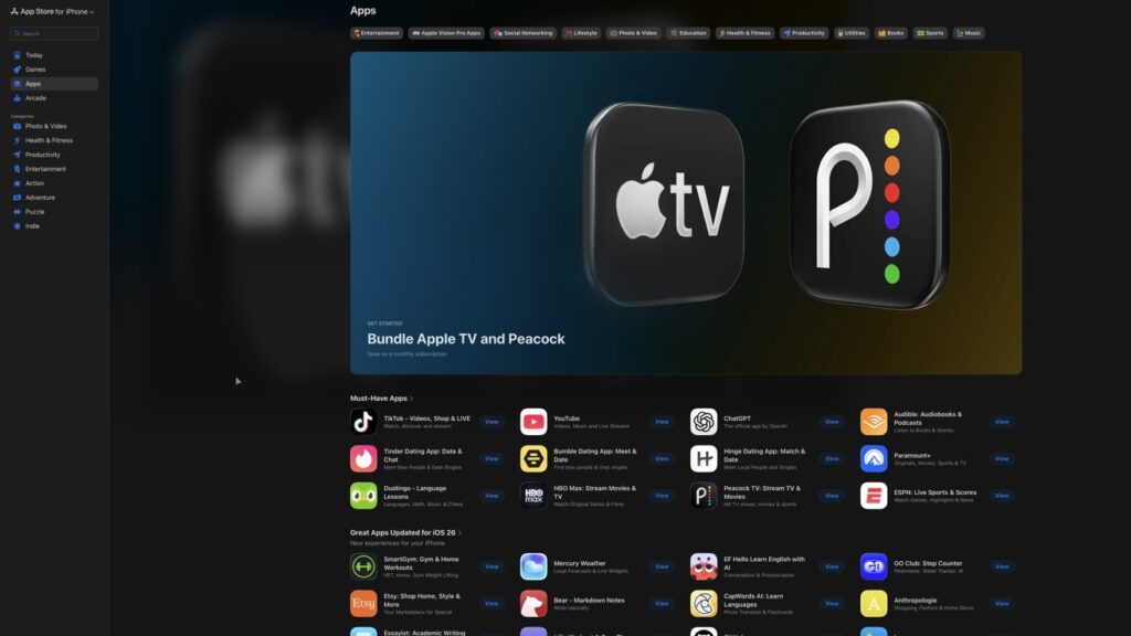 Apple filtró sin darse cuenta el código fuente de su App Store basada en la web