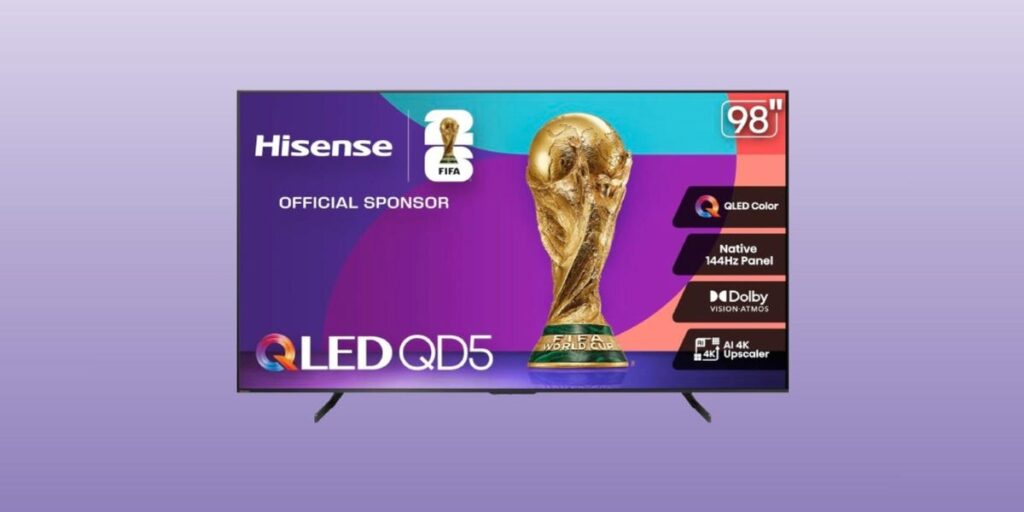 Amazon vende este televisor de casi 100 pulgadas por 999 dólares