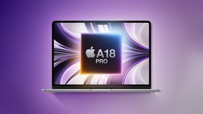 Pulgar MacBook A18 Pro