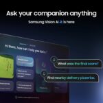 Samsung Vision AI Companion convierte los televisores en asistentes inteligentes