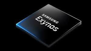 Imagen de un chip Samsung Exynos sin numerar.