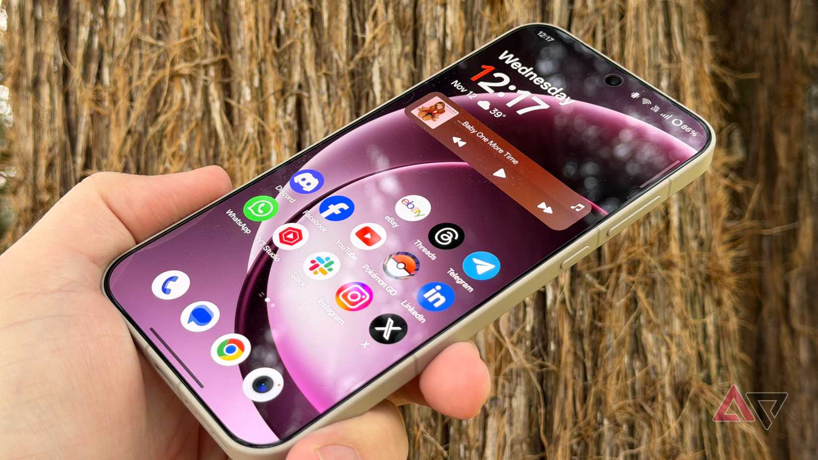 Pantalla de inicio en OnePlus 15