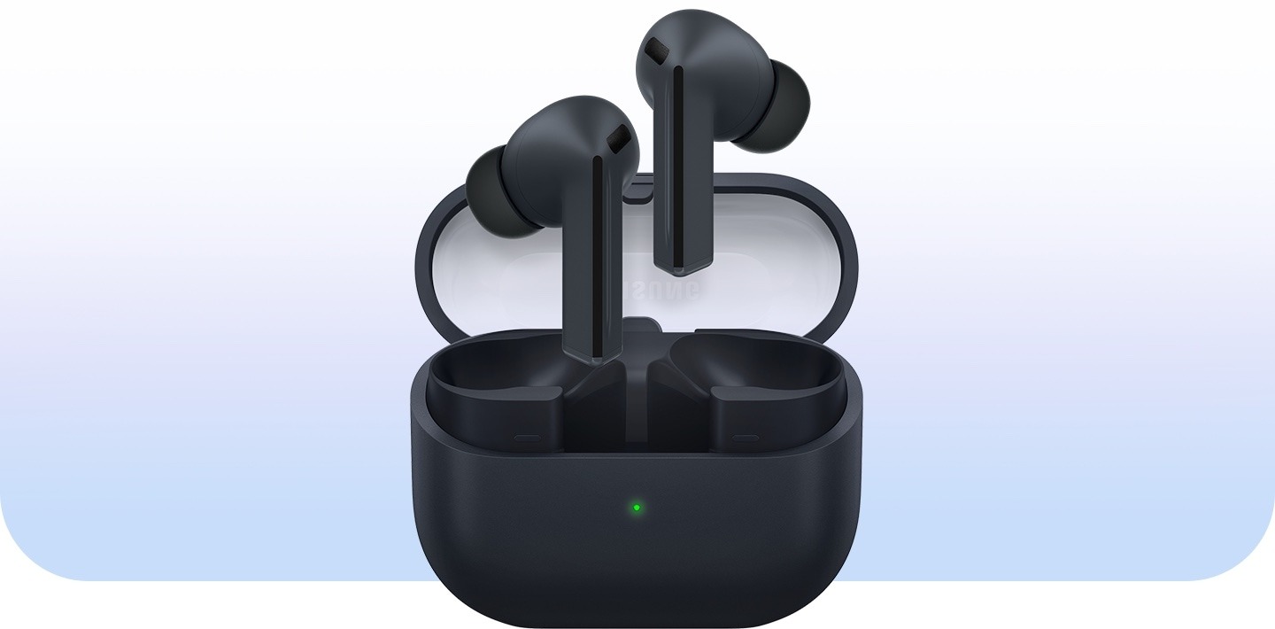 Galaxy Buds 3 FE negros en su caja