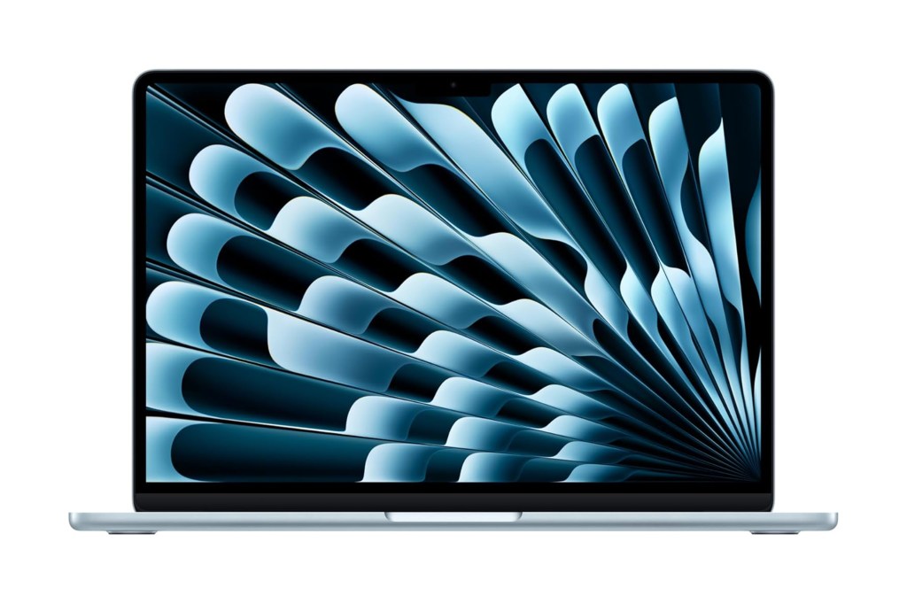 Abre tu computadora portátil Macbook