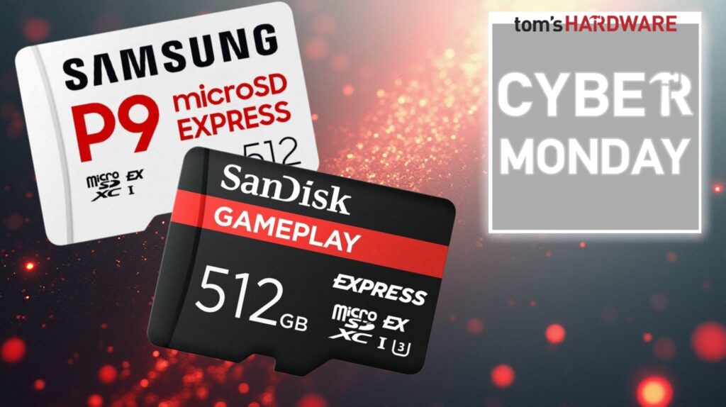 Las tarjetas microSD Express SanDisk y Samsung Nintendo Switch 2 alcanzan precios bajos en Amazon para el Cyber ​​​​Monday: agregue 512 GB de almacenamiento a su consola por menos, solo $ 39 por 256 GB.