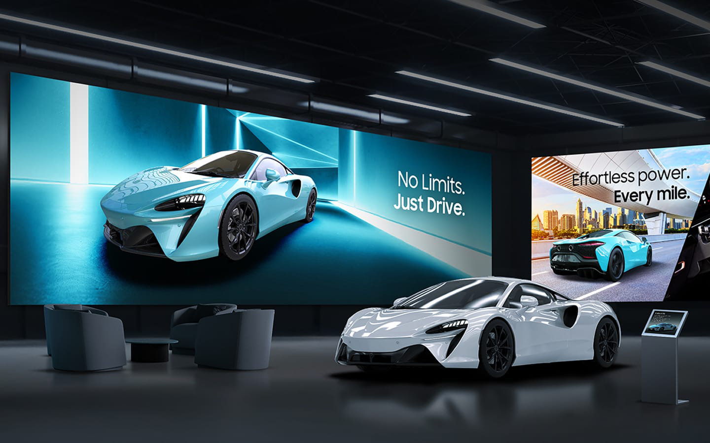 La pantalla LED de Samsung ha anunciado la serie The Wall MPF