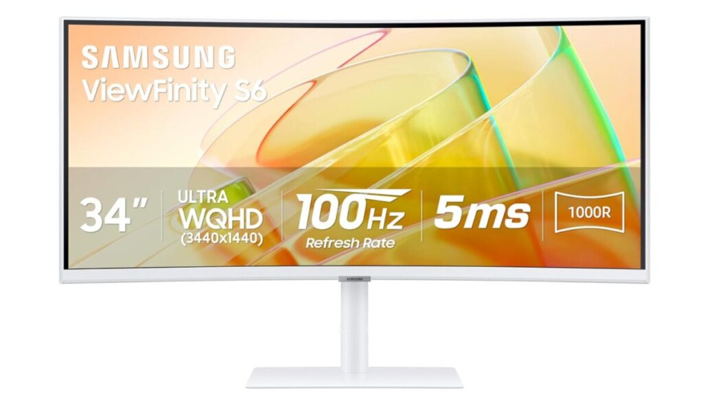 Samsung baja silenciosamente el monitor curvo ViewFinity de 34″ con una reducción del 50% para una excelente oferta del Black Friday